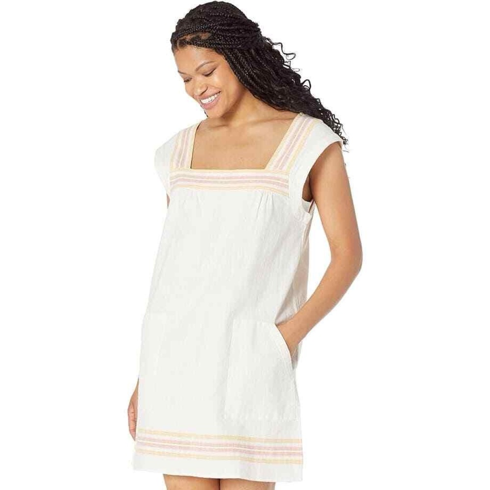 Women's White and Pink Dress